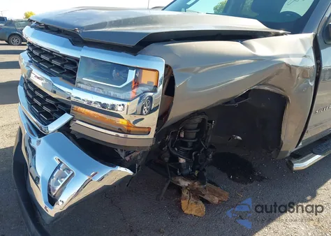 2017 Chevrolet Silverado 1500 1Lt из США, поврежденный, VIN 3GCUKREC2HG173402